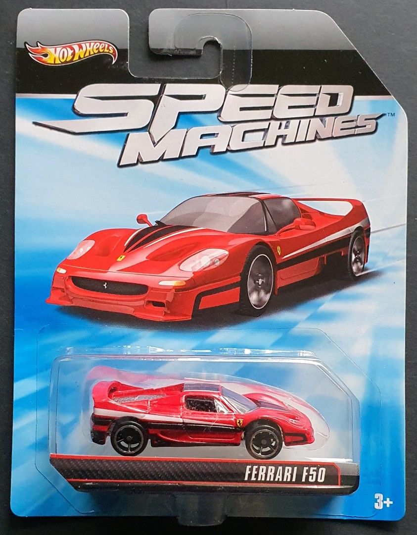 Hot Wheels Speed Machine Ferrari F50 MOSC Hobbies Toys Toys Games On Carousell