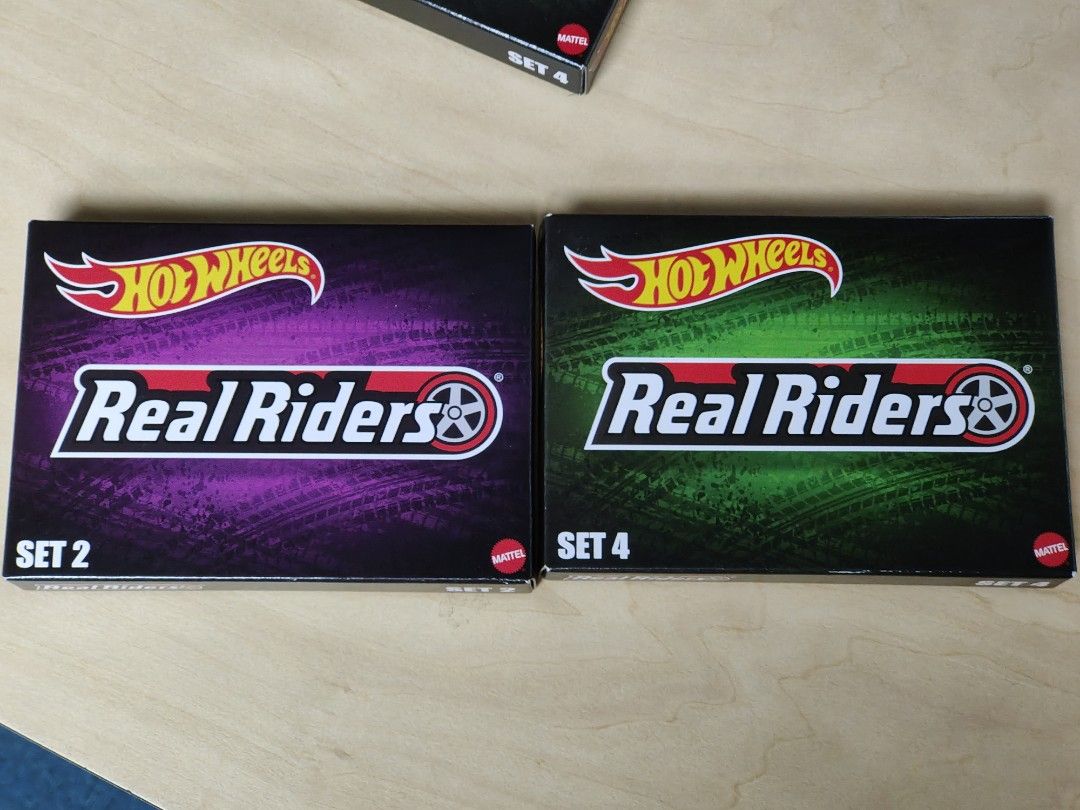 Hot Wheels Rlc Exclusive Real Riders Wheels Set Hobbies Toys Toys Games On Carousell
