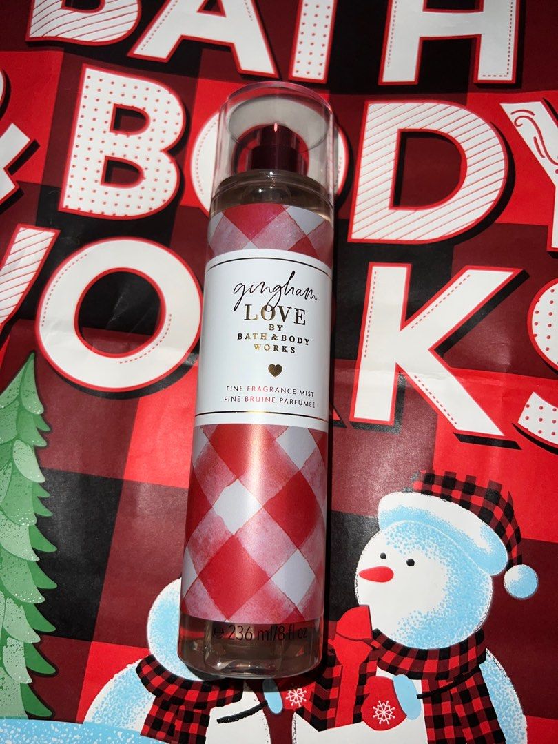 Bbw Body Mist Gingham Love Beauty Personal Care Fragrance