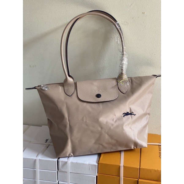 Longchamp Tote Bag Neo Club Nude Barang Mewah Tas Dompet Di Carousell