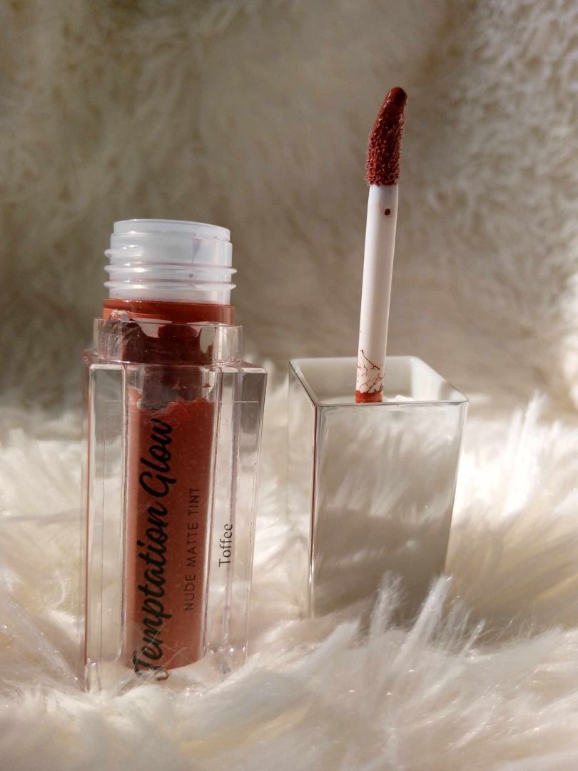 Temptation Glow NUDE MATTE TINT With Freebies Ml Labial Beauty Personal Care Face Makeup