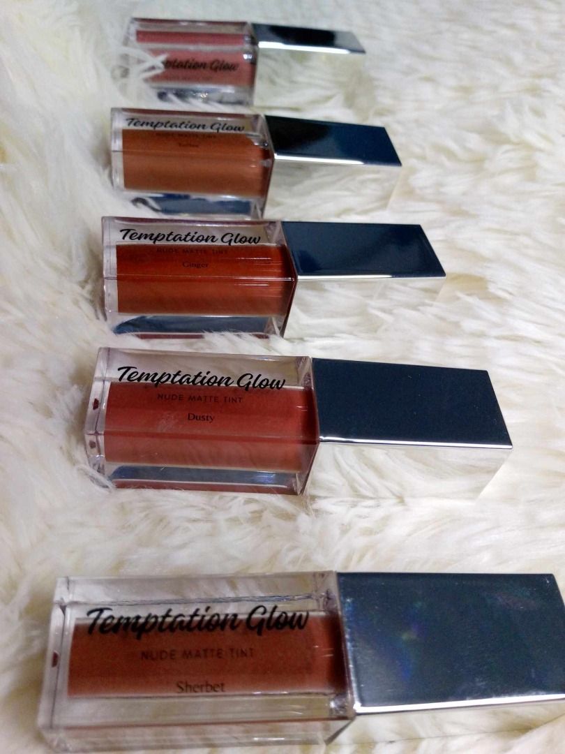 Temptation Glow NUDE MATTE TINT With Freebies Beauty Personal Care Face Makeup On Carousell