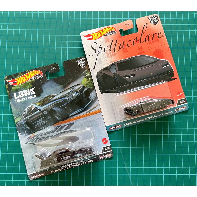 Hot Wheels Lbwk R Chase And Lamborghini Countach Chase Hobbies Toys Toys Games On Carousell
