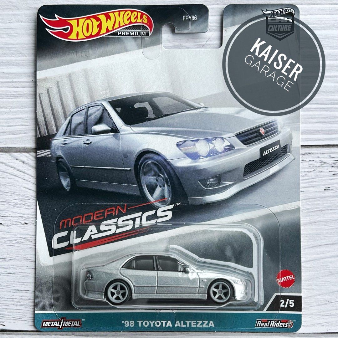 Hot Wheels Premium MODERN CLASSICS 98 Toyota Altezza Hobbies Toys Toys Games On Carousell