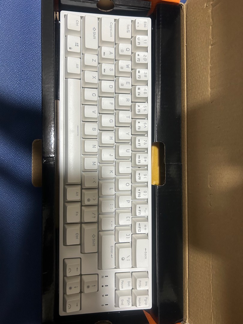 Royal Kludge Rk Plus Hot Swappable Bluetooth Wireless Wired Mechanical Gaming Keyboard