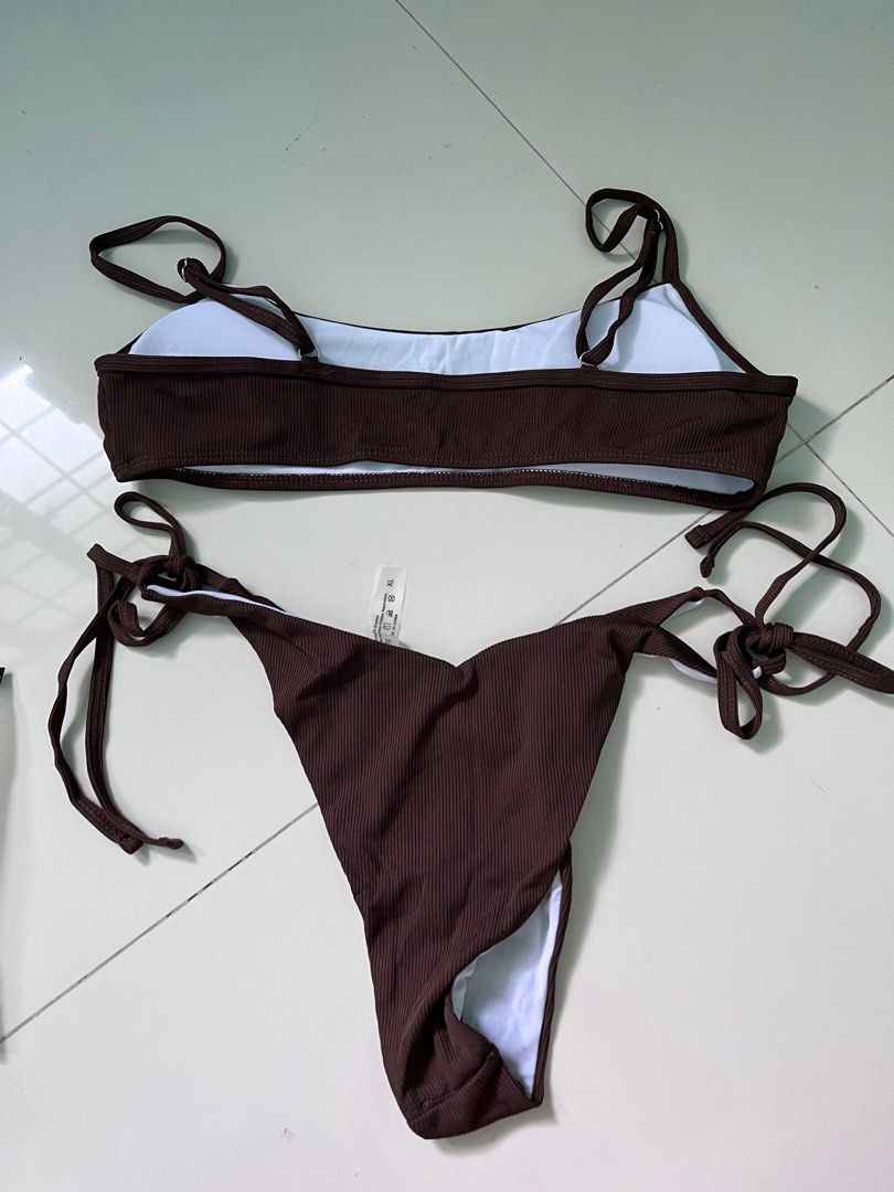 Tie Side Tanga Bikini Women S Fashion Swimwear Bikinis Swimsuits