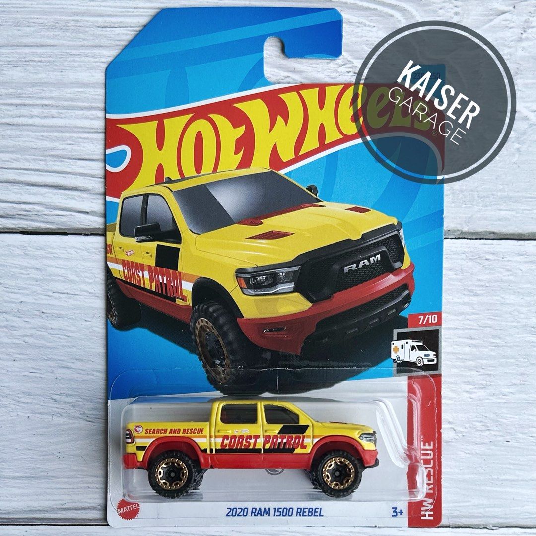 Hot Wheels RTH 2020 RAM 1500 Rebel Regular Treasure Hunt Hobbies Toys Toys Games On