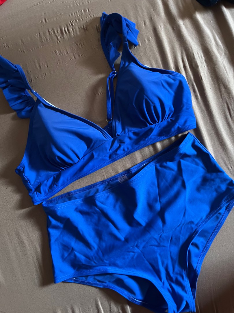 SHEIN ROYAL BLUE BIKINI Women S Fashion Swimwear Bikinis Swimsuits