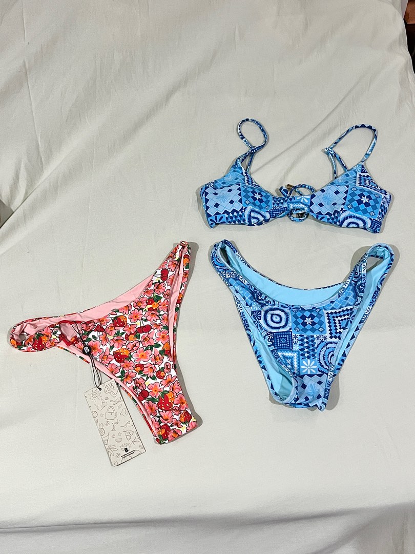 Blackbough Bikini Set Santorini Set Cherry Bottoms Women S Fashion Swimwear Bikinis