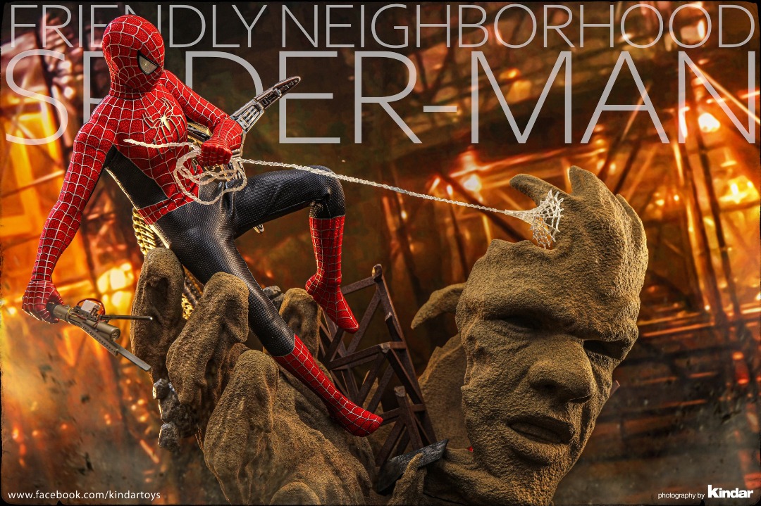 全新未開封豪華版連特典現貨 連保養 Hot Toys MMS B 蜘蛛俠 不戰無歸 豪華版 連特典 Spider Man