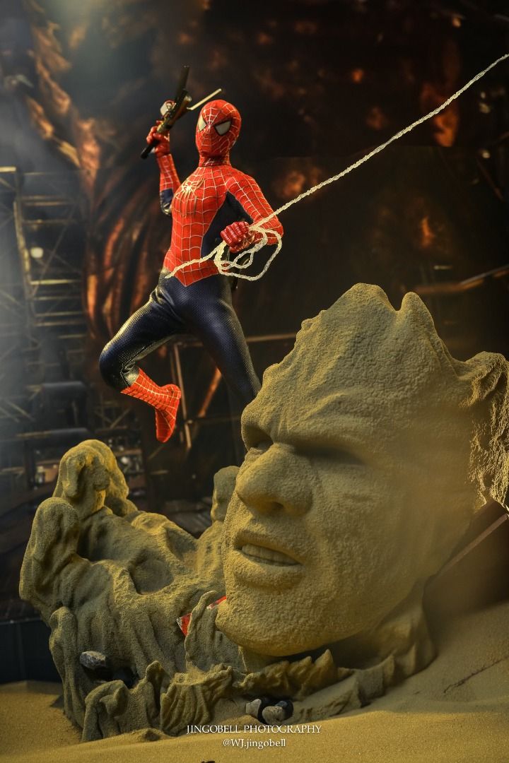 全新未開封豪華版連特典現貨 連保養 Hot Toys MMS B 蜘蛛俠 不戰無歸 豪華版 連特典 Spider Man