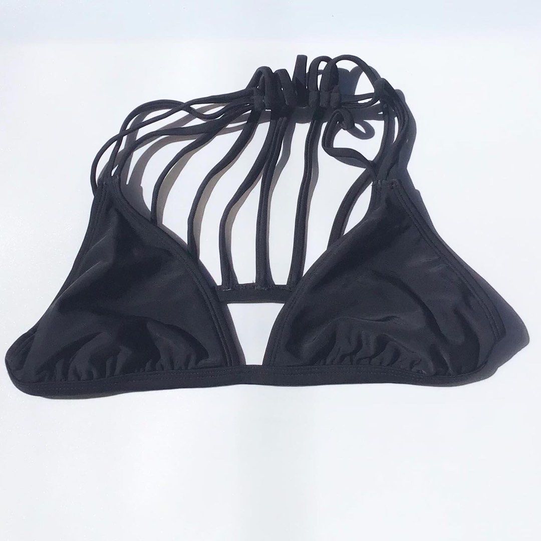 Black Caged Bikini Women S Fashion Swimwear Bikinis Swimsuits On