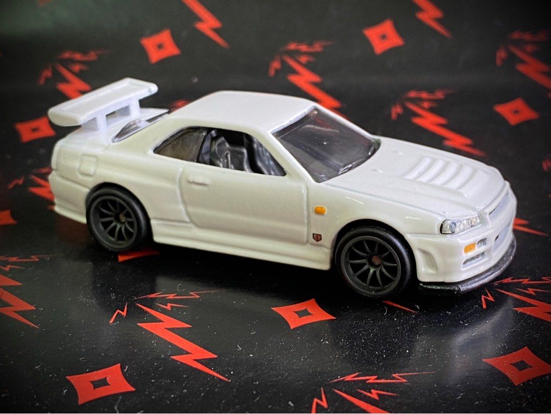 Hot Wheels Newly Loose Nissan Skyline Gt R Diorama Premium R R R Retro Rig Hobbies Toys