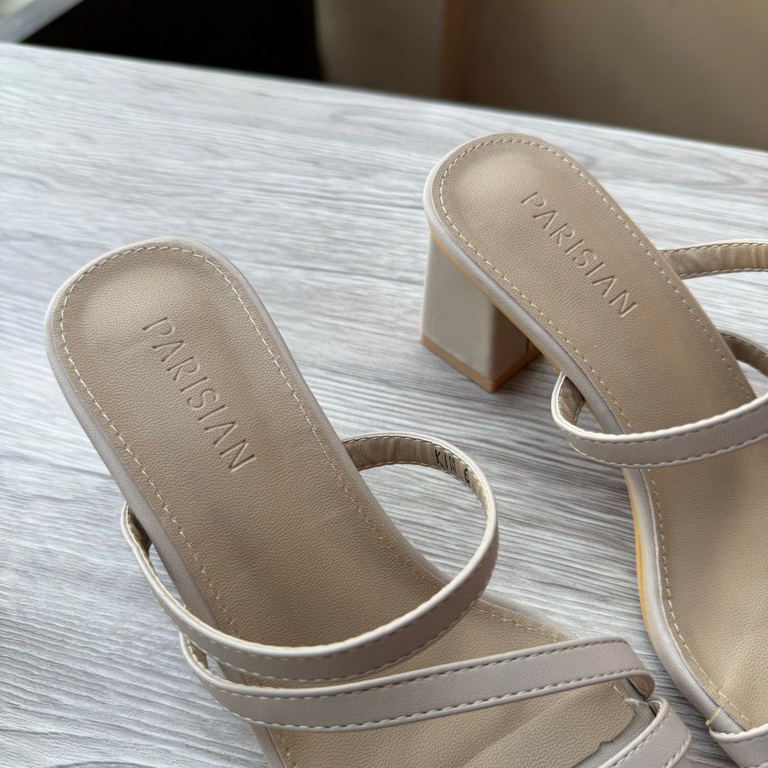Parisian Nude Heels Women S Fashion Footwear Heels On Carousell