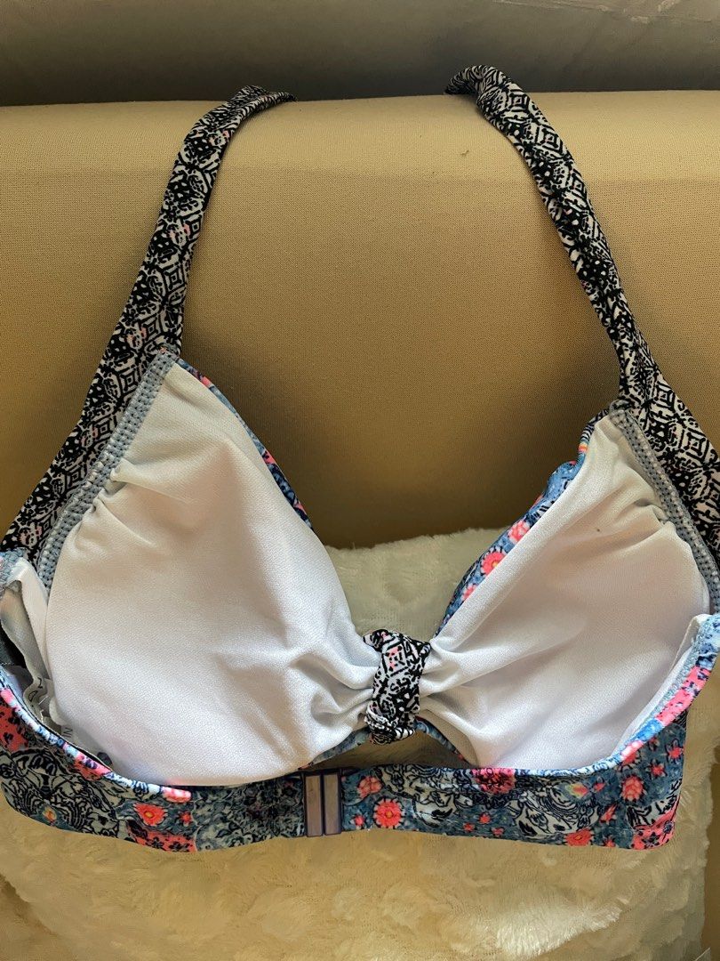 Top Bikini Blue Women S Fashion Swimwear Bikinis Swimsuits On