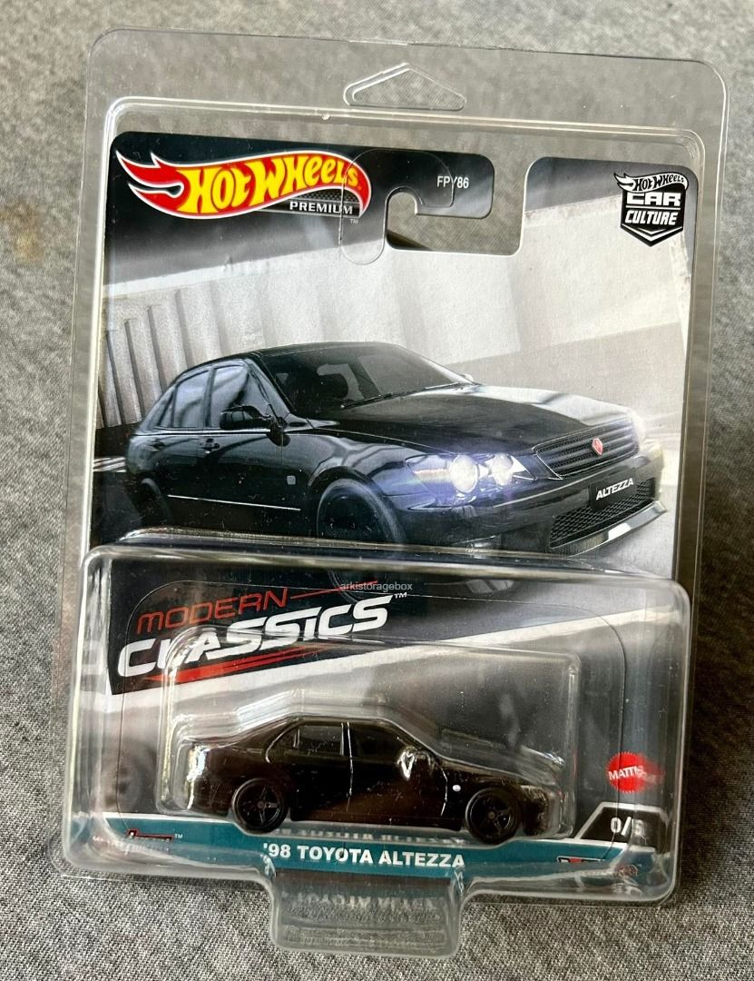 Hot Wheels Premium Modern Classics 98 Toyota Altezza CHASE Car Culture HotWheels Hobbies