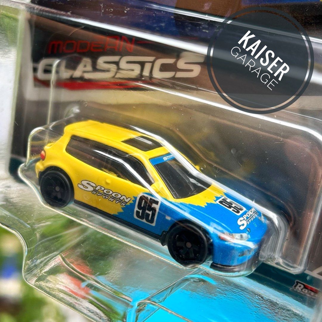 Hot Wheels Premium Modern Classics Honda Civic Eg Spoon With Protector Hobbies Toys Toys