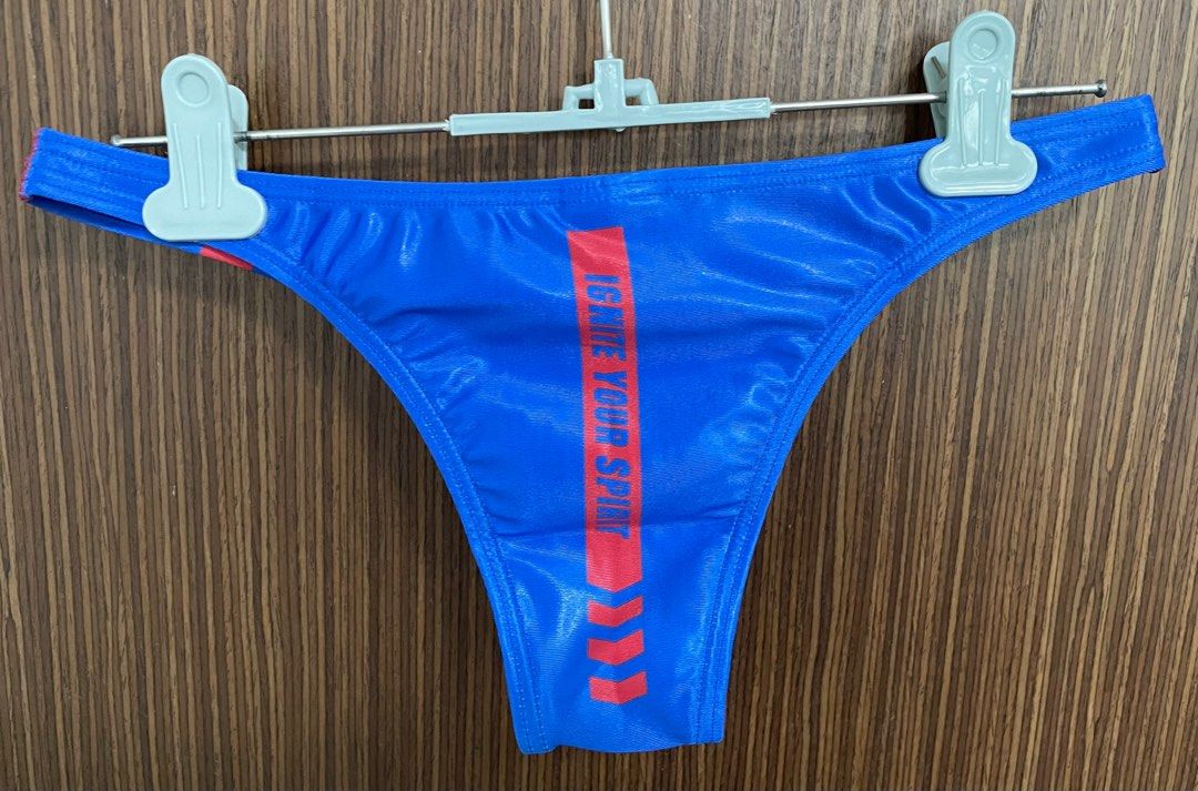 EGDE IGNITE Super Low Rise Bikini Underwear Blue Men S Fashion Bottoms New Underwear On