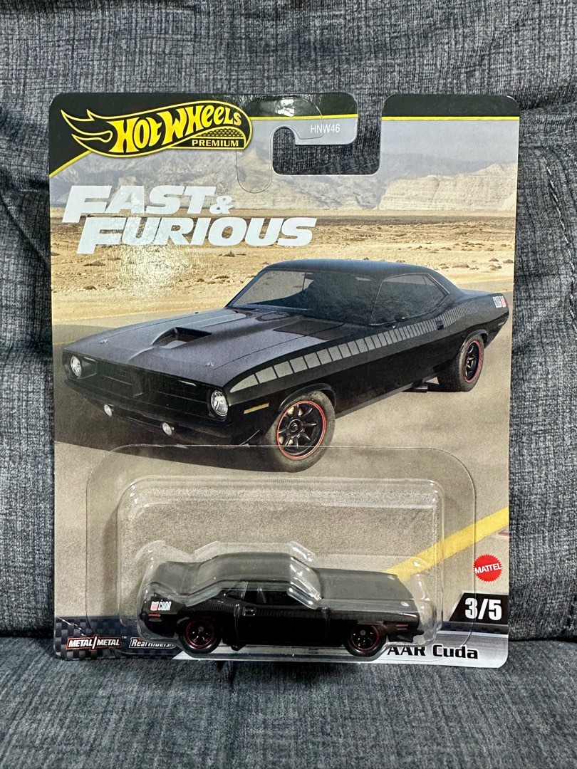 Hot Wheels Premium Fast Furious Plymouth Aar Cuda Hobbies Toys Toys Games On Carousell
