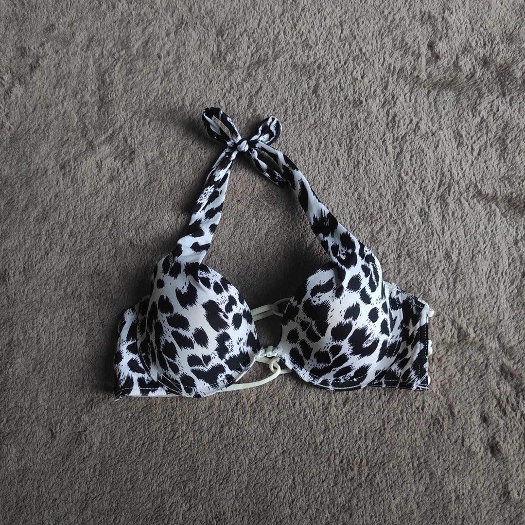 Black White Bikini Bra Women S Fashion Swimwear Bikinis