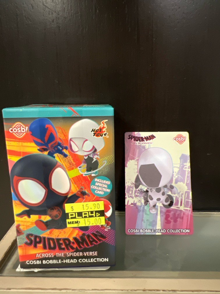 Hot Toys Spider Man Across The Spider Verse Cosbi Bobble Head Collection Series Hobbies