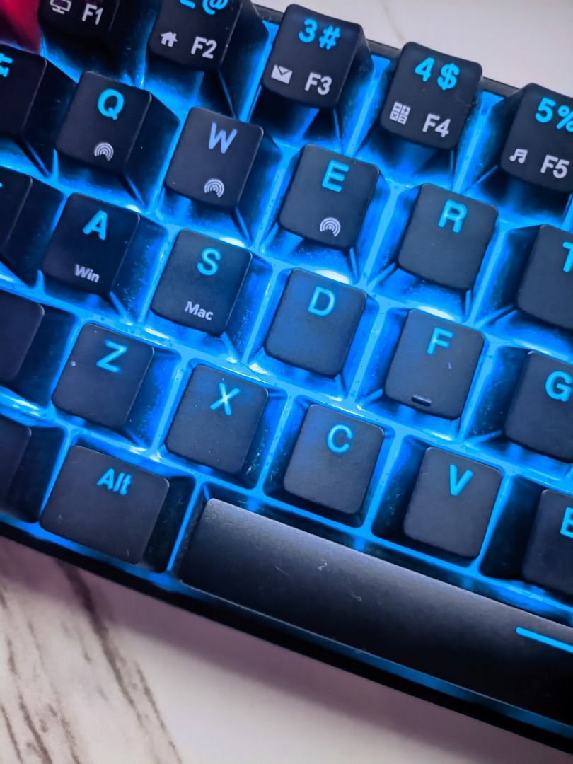 Royal Kludge Rk Dual Mode Rgb Keys Hot Swappable Mechanical Keyboard Black Brown Switch