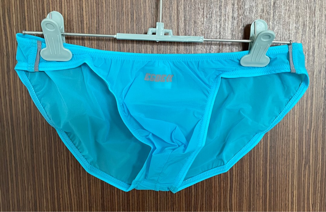 Egde Frost Super Low Rise Bikini Underwear Blue Men S Fashion Bottoms New Underwear