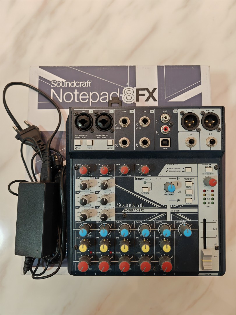 Soundcraft Notepad Fx Audio Other Audio Equipment On Carousell