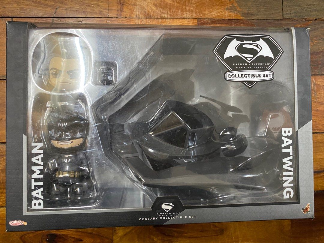 Hot Toys BATMAN V SUPERMAN BATMAN AND BATWING Cosbaby COLLECTIBLE SET Figure BVS Dawn Of Justice