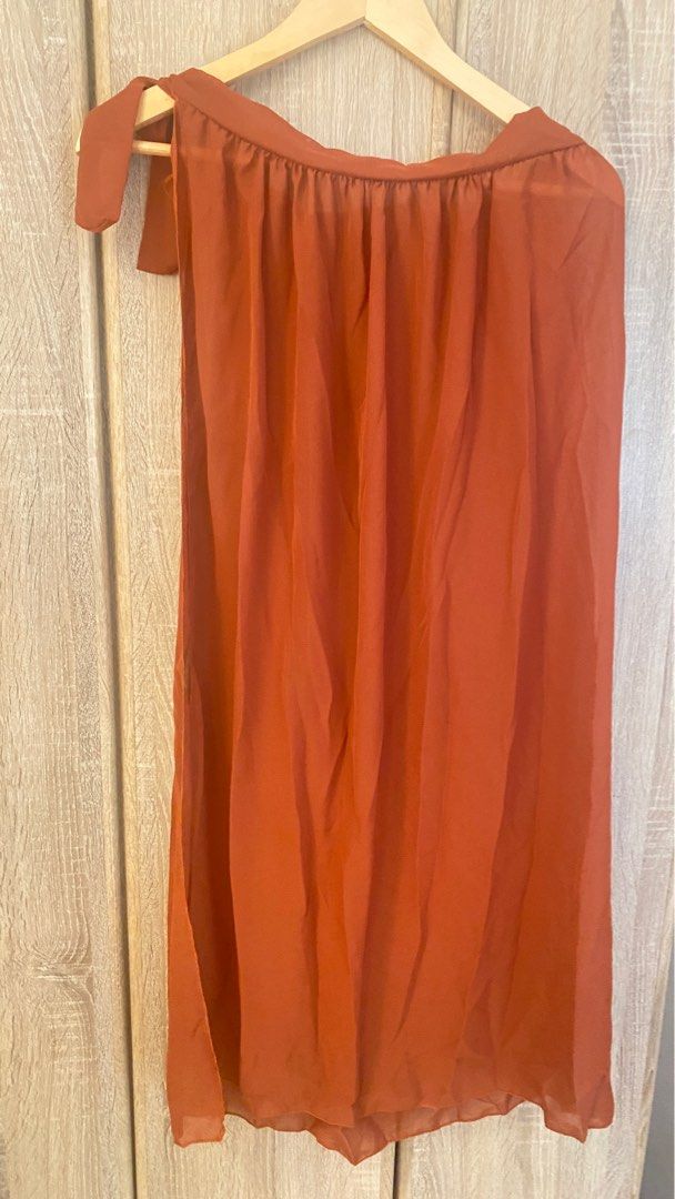 Rusty Brown 3 Set Bikini With Beach Skirt Women S Fashion Swimwear Bikinis Swimsuits On