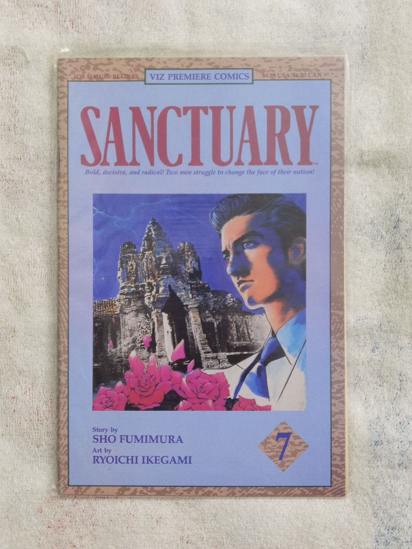 Sanctuary Part Issue Story By Sho Fumimura Art And Cover By Ryoichi Ikegami Mature
