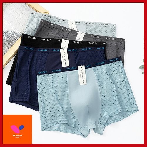 Japanese Style Trunks Brief Men Underwear Muji Giftbox Waistband Bikini Boxer Brief G String
