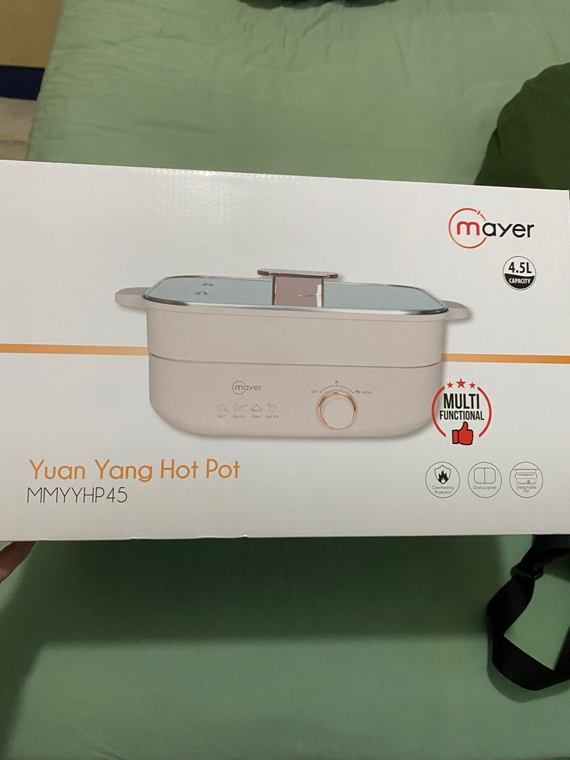 Mayer Yuan Yang Hot Pot Tv Home Appliances Kitchen Appliances Bbq Grills Hotpots On
