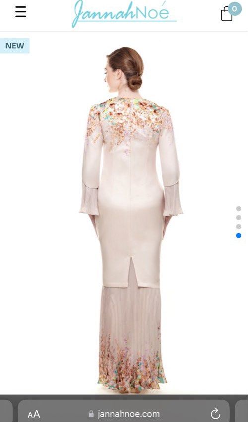 Baju Kurung Nude Jannah Noe Women S Fashion Muslimah Fashion Baju Kurung Sets On Carousell