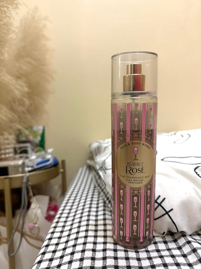 BBW BODY MIST BUBBLY ROSE Beauty Personal Care Fragrance