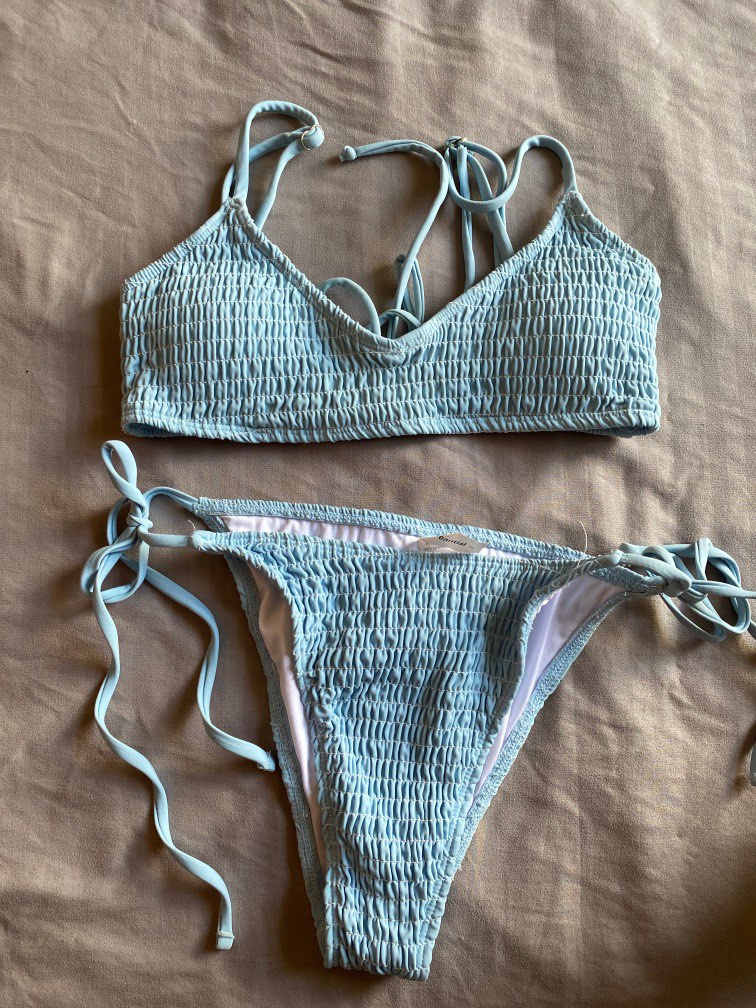 Esseantial Ruched Bikini Women S Fashion Swimwear Bikinis