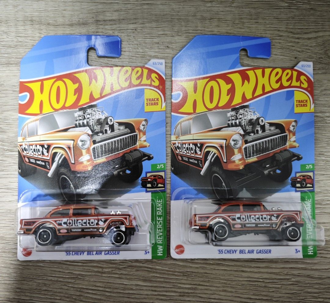 Hot Wheels Reverse Rake Chevy Bel Air Gasser Hobbies Toys Toys Games On Carousell