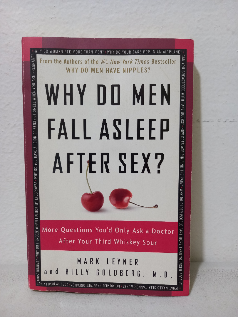 Why Do Men Fall Asleep After Sex By Mark Leyner Billy Goldberg Hobbies Toys Books