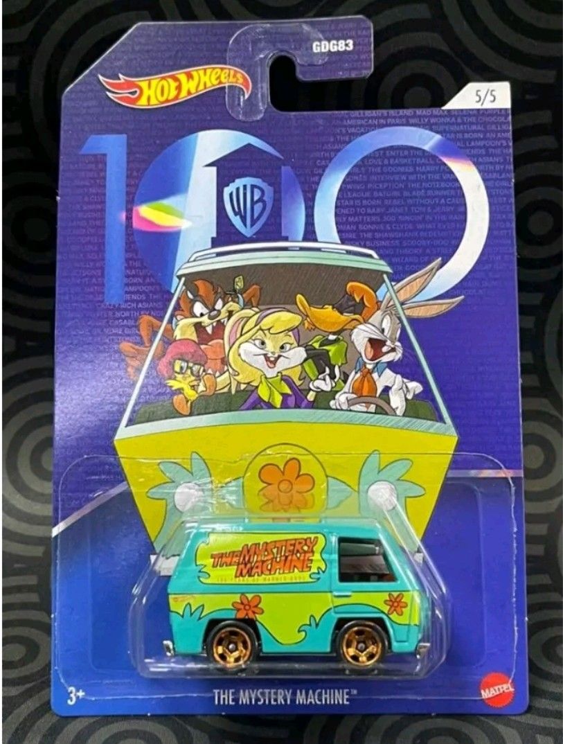Hot Wheels Premium The Mystery Machine And Mainline Collab With Warner Bros Th Feature