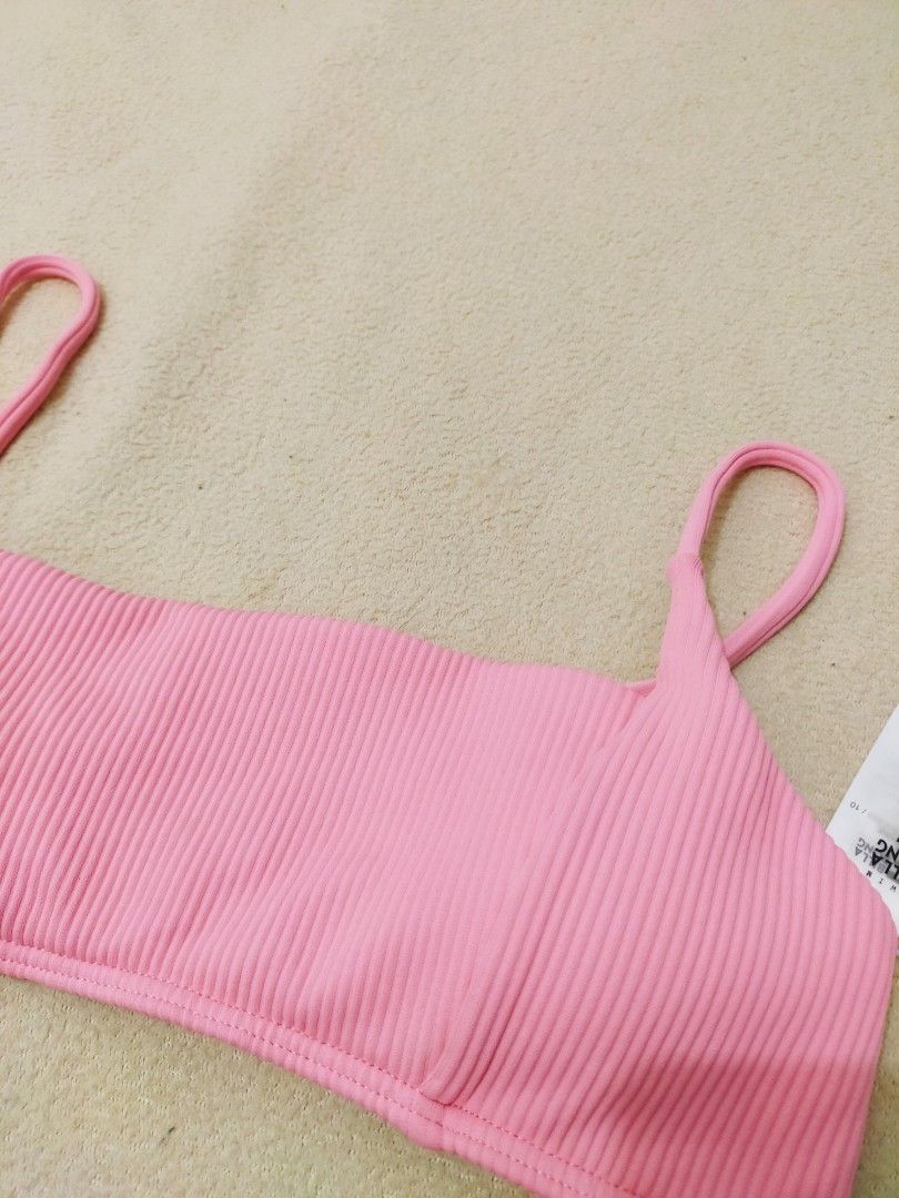 L BILLABONG TANLINES BIKINI TOP SWIM TOP Women S Fashion Swimwear