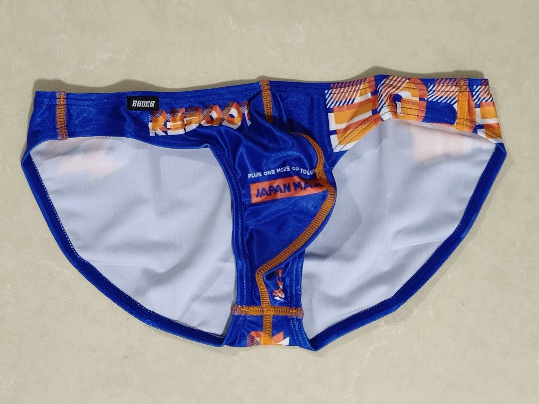 EGDE REBOOT DELTA Super Low Rise Bikini Underwear Blue Men S Fashion Bottoms New
