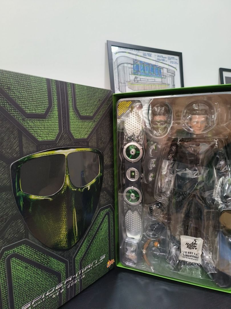 Hot Toys 1 6 Scale Spider Man 3 New Goblin MMS151 Hobbies Toys Toys Games On Carousell