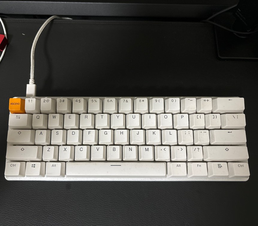 Gmmk Glorious Modular Mechanical Keyboard Compact White Hot Swappable Gaming Computers Tech