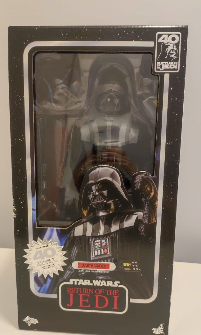 Hot Toys MMS 星際大戰五部曲帝國大反擊達斯維德 Darth Vader 比例人偶 興趣及遊戲 玩具 遊戲類 Carousell
