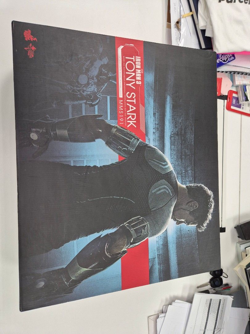 Hot Toys Iron Man 3 Tony Stark MMS191 Incomplete Set Hobbies Toys Toys Games On Carousell