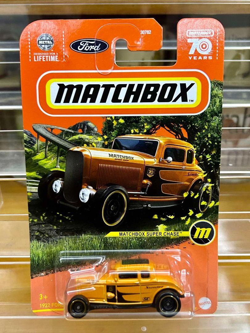 Matchbox FORD COUPE MODEL B Super Chase Rubber Tires Real Riders VHTF Hot Wheels Hobbies