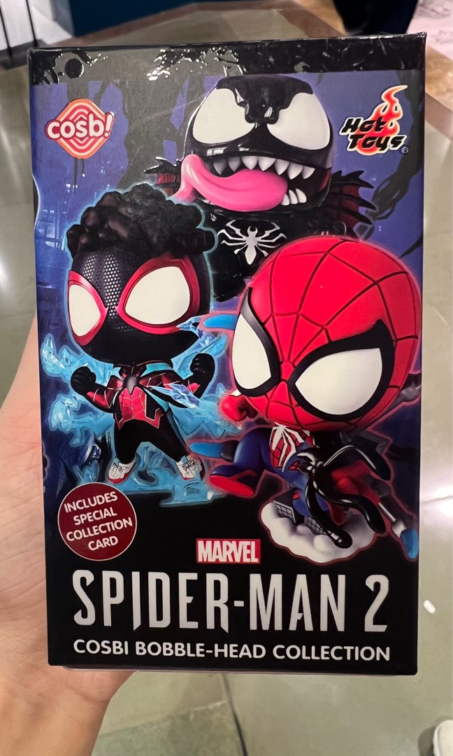 Hot Toy Spider man Q版盲盒 興趣及遊戲 玩具 遊戲類 Carousell