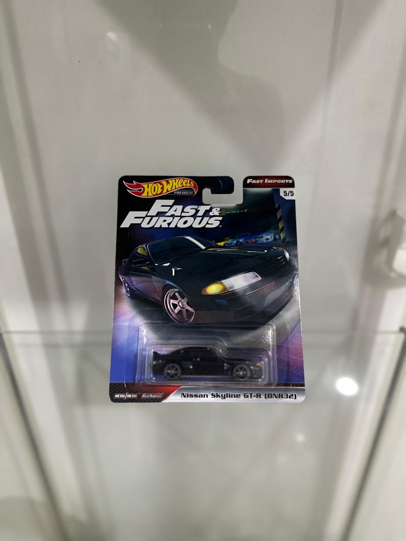 Hot Wheels Fast And Furious Premium Fast Imports Nissan Skyline GT R BNR32 Hobbies Toys