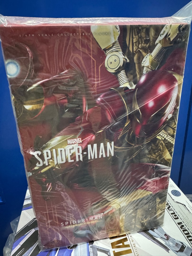 全新未開 Hot Toys VGM38Marvels Spider Man蜘蛛俠 Iron Spider Armor 1 6比例珍藏人偶 興趣及遊戲 玩具 遊戲類