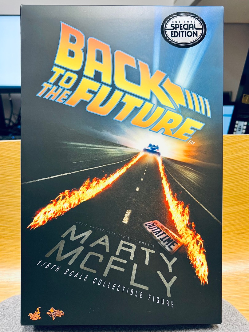 Hottoys Hot Toys Bttf Back To The Future Part Marty Mcfly Mms Mms Special